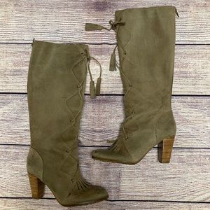 Splendid by Tracy Reese Suede Tall Boots 8.5